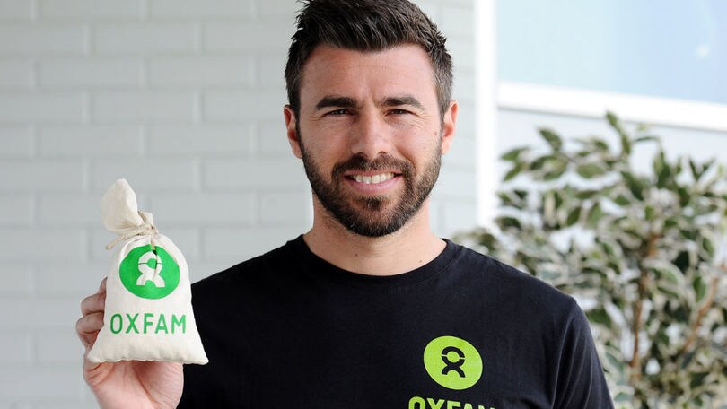 Barzagli in campo con Oxfam per sfidare la fame