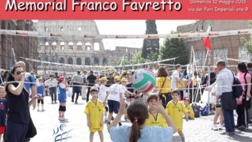 Volley: Domenica ai Fori Imperiali il  Memorial Favretto