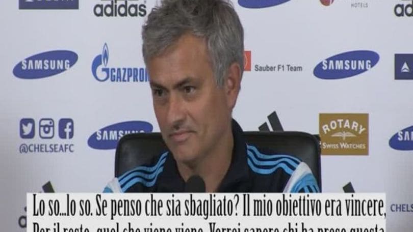 'Zeru premi' per Mourinho