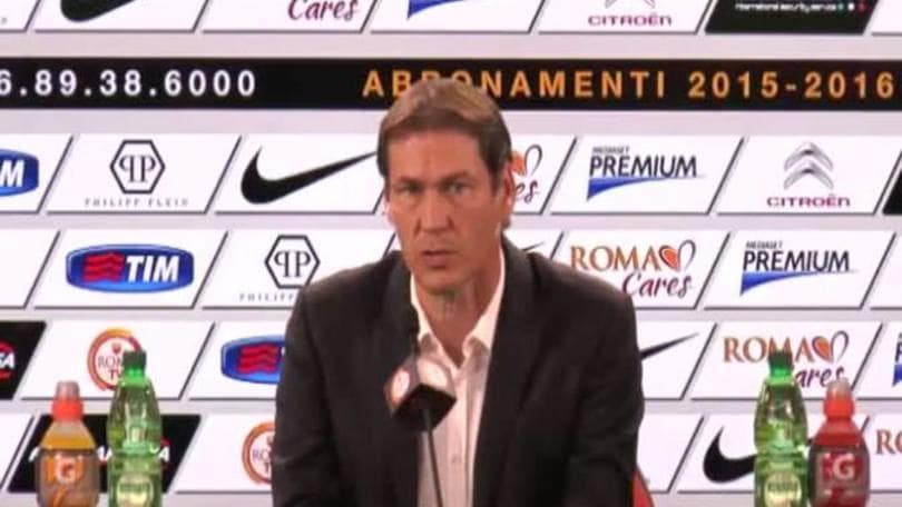 Garcia: "Lazio? No, testa al Milan"