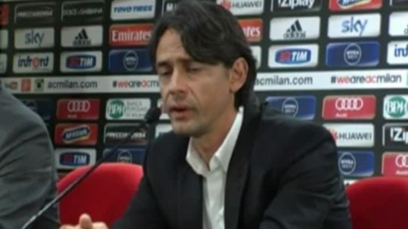 Inzaghi: "Dobbiamo fare una grande partita"
