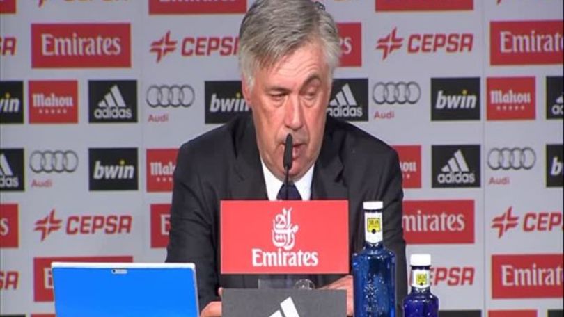 Ancelotti: "Giocando così andremo in finale"