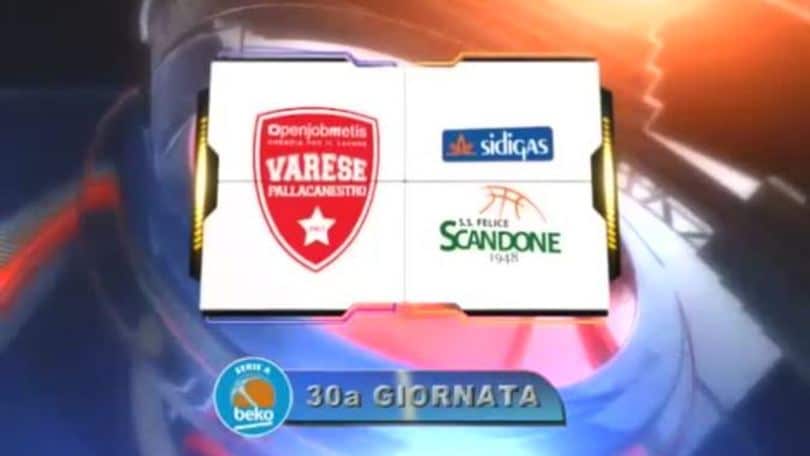 Openjobmetis Varese-Sidigas Avellino