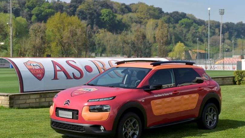 Citroen celebra la Roma con una Cactus giallorossa