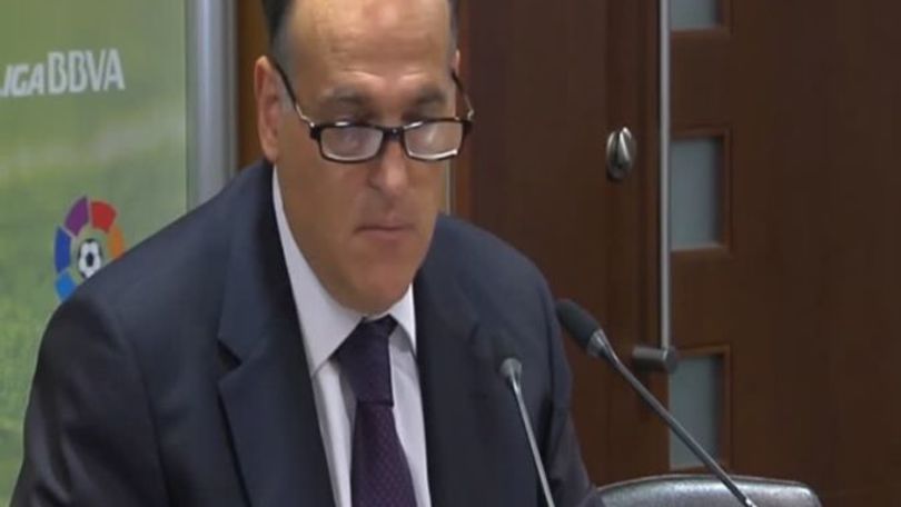 Sciopero Liga, Tebas: "Costoso ed illegale"