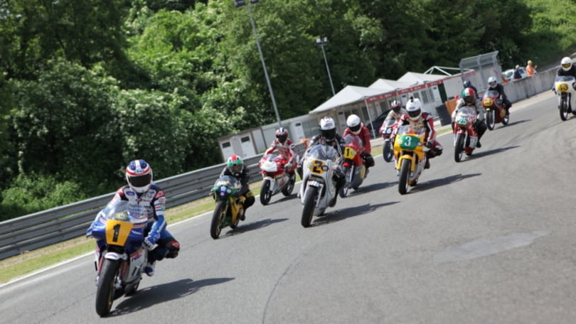 In pista a Varano con Spencer e Ubbiali