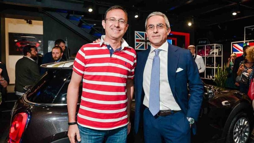 Frizzi e Giletti al Mini Pop Art: foto