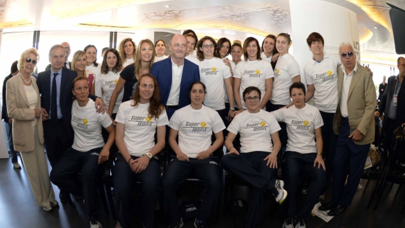 Italbasket donne, l'abbraccio del Foro Italico