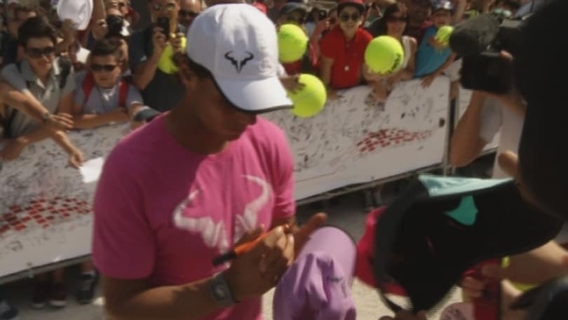 Internazionali di Tennis: Nadal e Mengoni