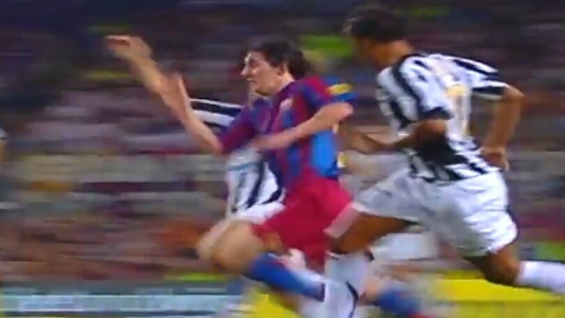 Barcellona, quando Messi a 17 anni faceva impazzire la Juve