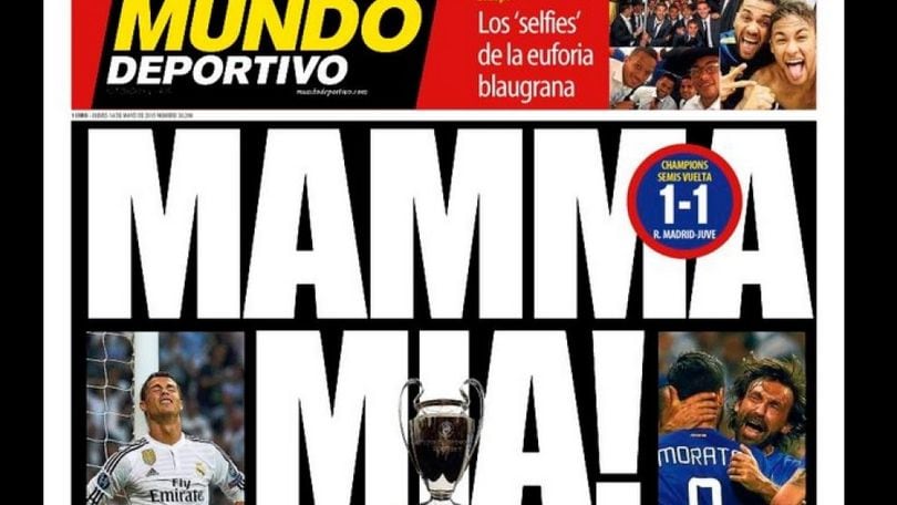 FOTO Le prime pagine dei quotidiani: «Juve, mamma mia!»