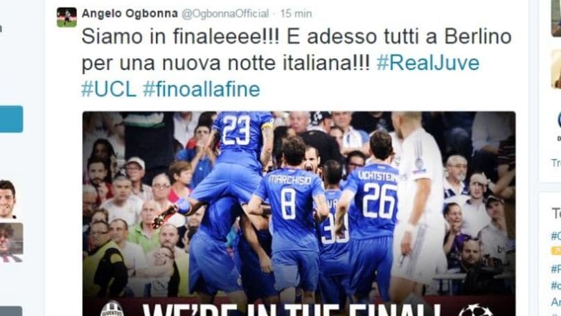 FOTO Juventus, la festa per la finale è sui social network