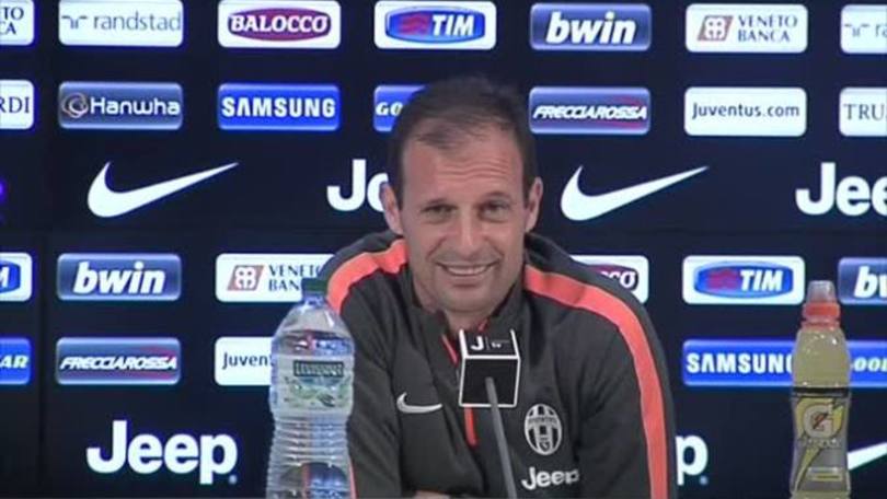 Allegri: "Sms da Conte? Solo dopo lo Scudetto"