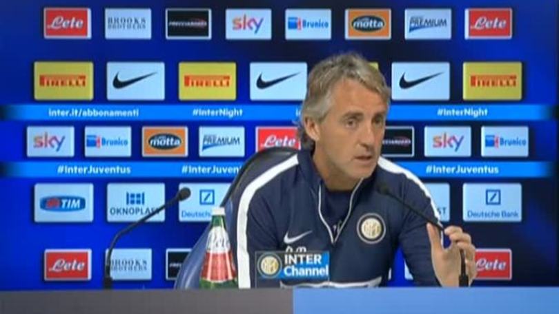 Mancini: "Le riserve della Juve renderanno più degli altri"