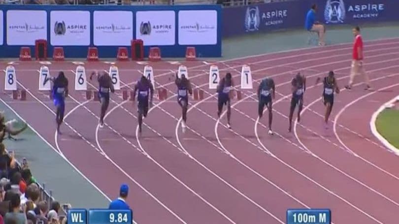 Diamond League - Gatlin da record, delude Mo Farah