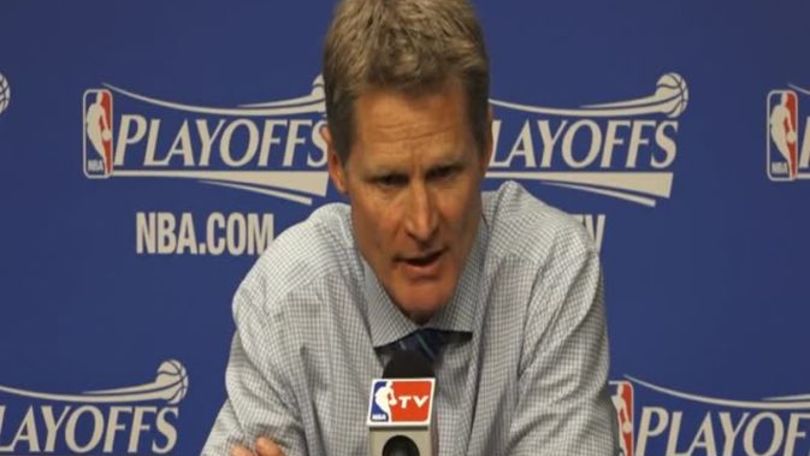 Warriors, Kerr e Curry "godono" per il tiro della serata