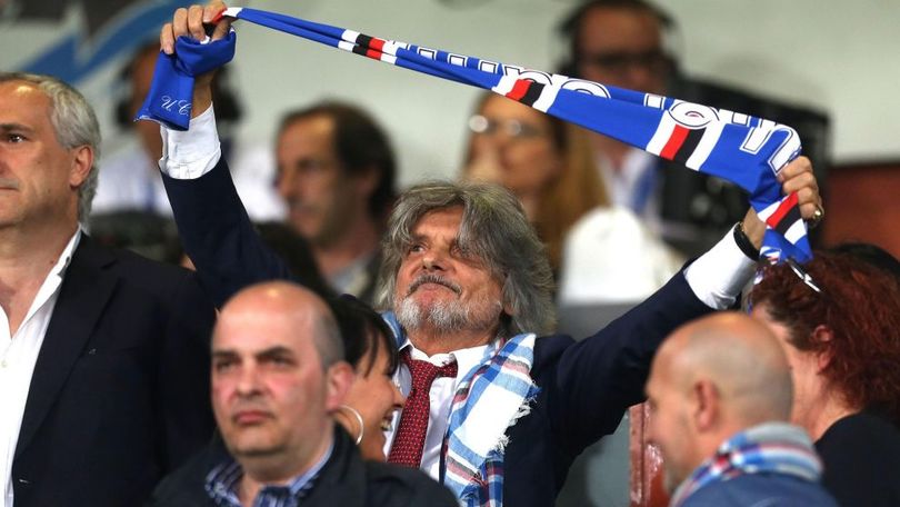 Samp, Ferrero: «L'arbitro? Ha gli occhi delle bambole»