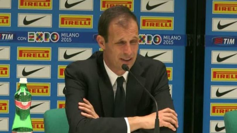 Allegri: "Champions? Non corrodiamoci il cervello"