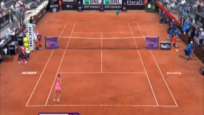 Roma, finale Sharapova - Suarez Navarro
