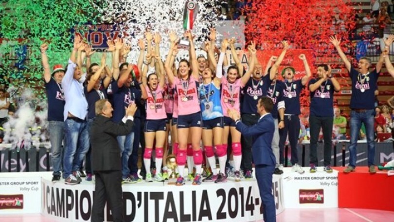 Volley: A1 Femminile, la Pomì è Campione d'Italia