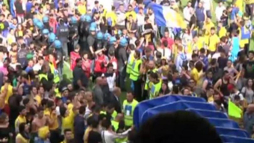 Frosinone, che festa per la Serie A!
