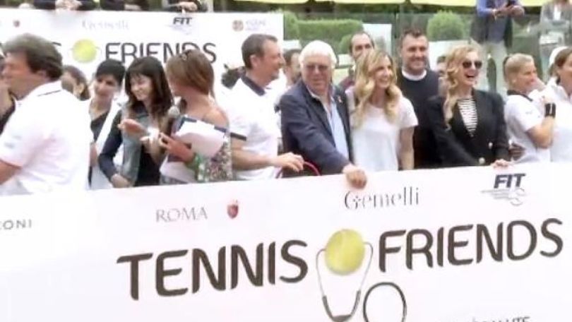 Tennis and Friends: prevenzione con i vip