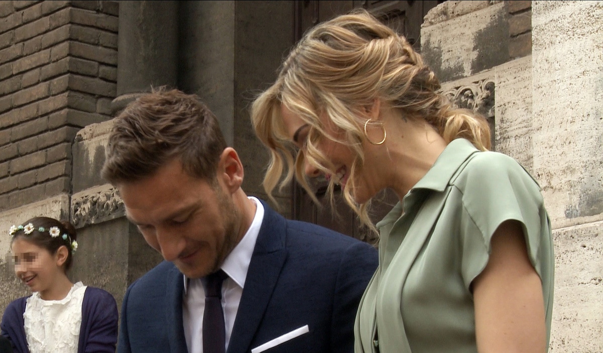 Totti-Blasi: «Speriamo che sia femmina»