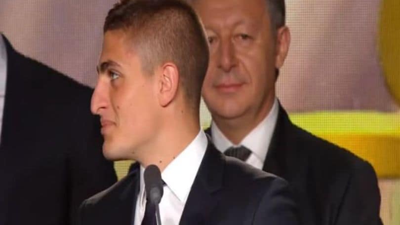 La Ligue 1 lo premia, Verratti li ringrazia con il suo francese