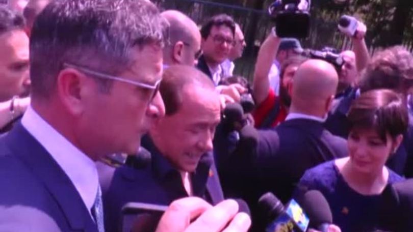 Berlusconi: "Stiamo lavorando per il nuovo stadio"
