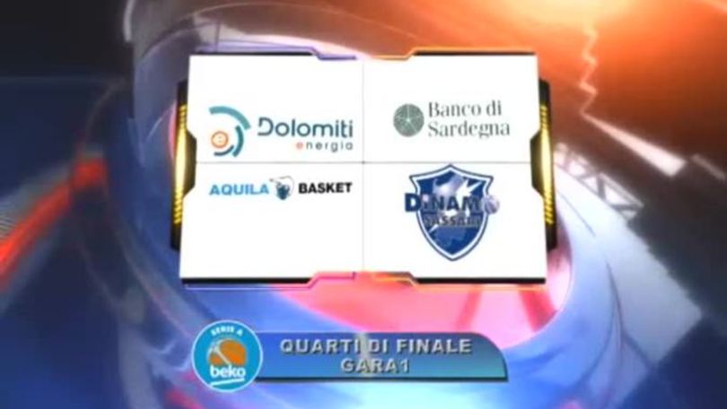 Quarti G1: Dolomiti Energia Trento-Banco Sardegna Sassari