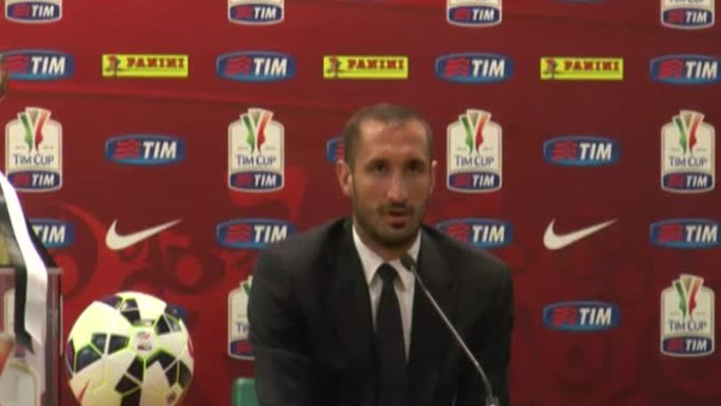 Chiellini: "Testa solo alla Coppa Italia"