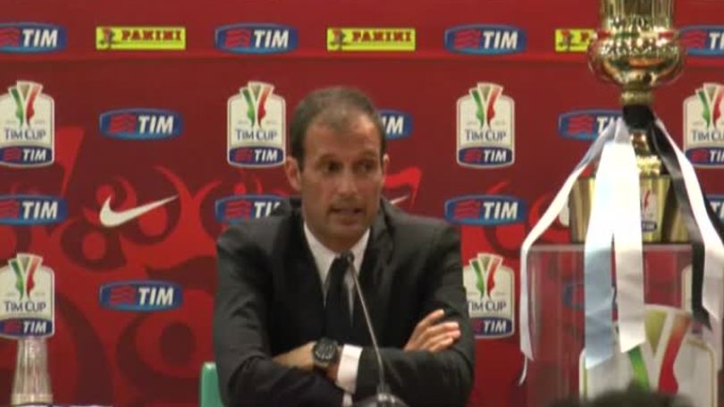 Allegri: "Coppa Italia importante"