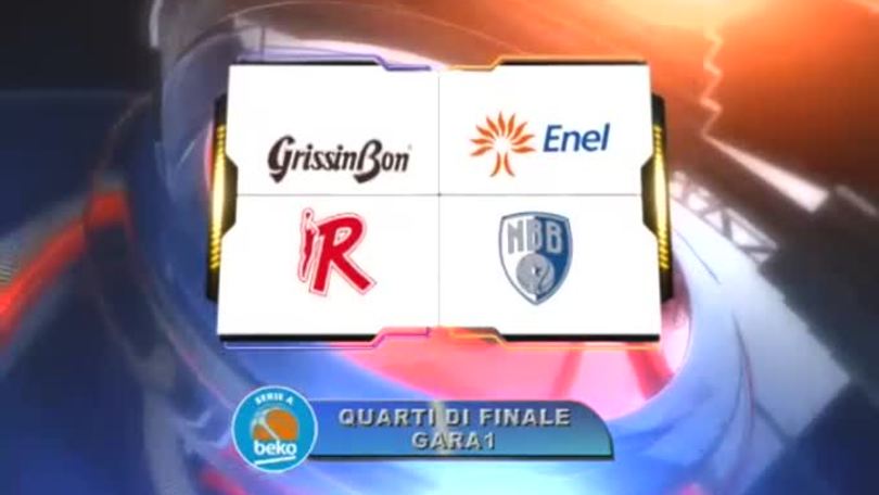 Grissin Bon eggio Emilia-Enel Brindisi
