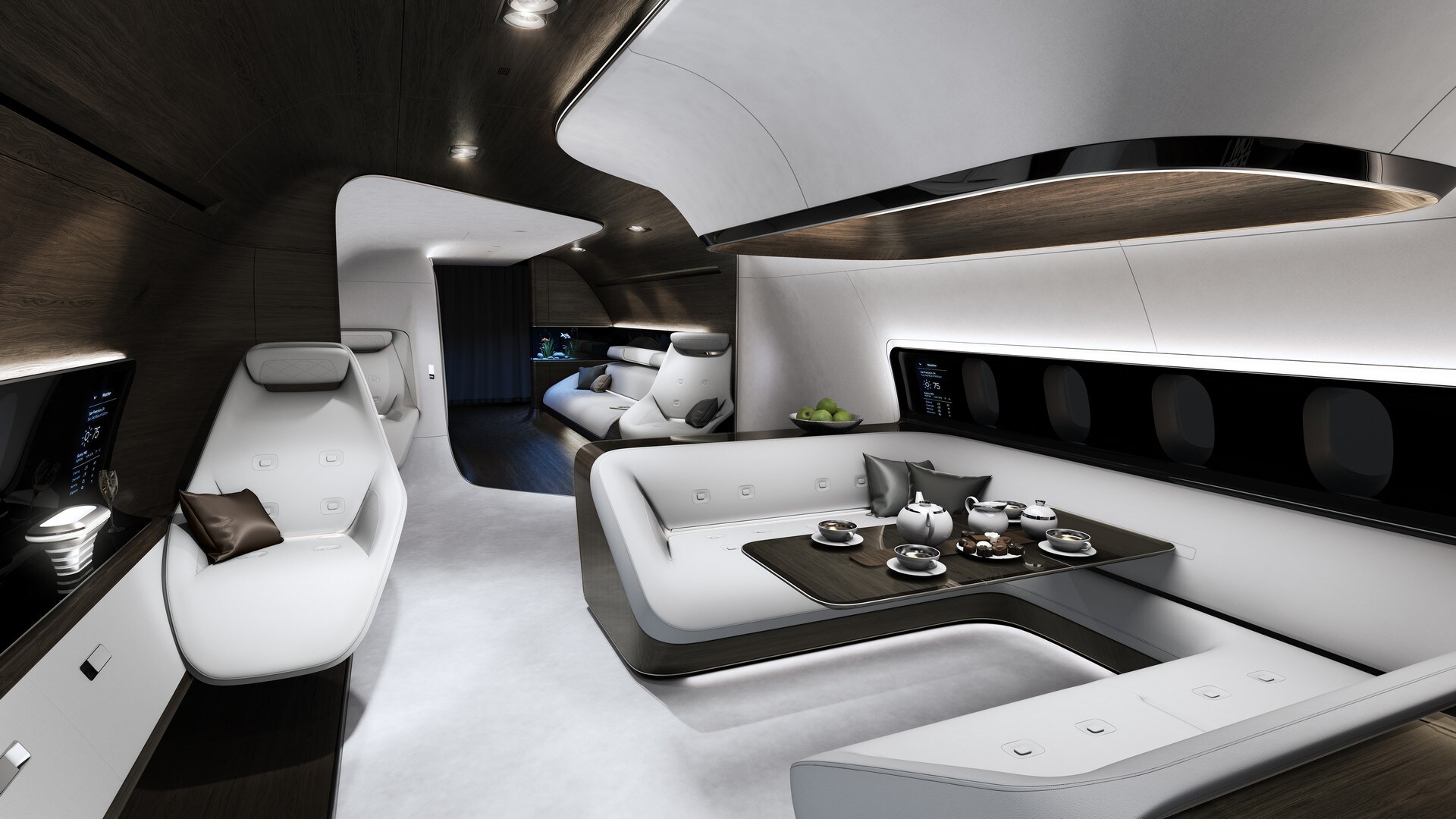 La business class del futuro secondo Mercedes