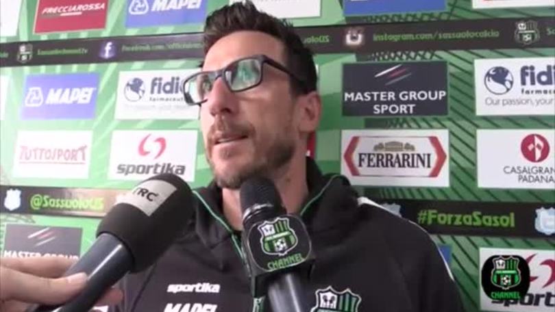 Di Francesco: "Molte possibilità che rimanga al Sassuolo"