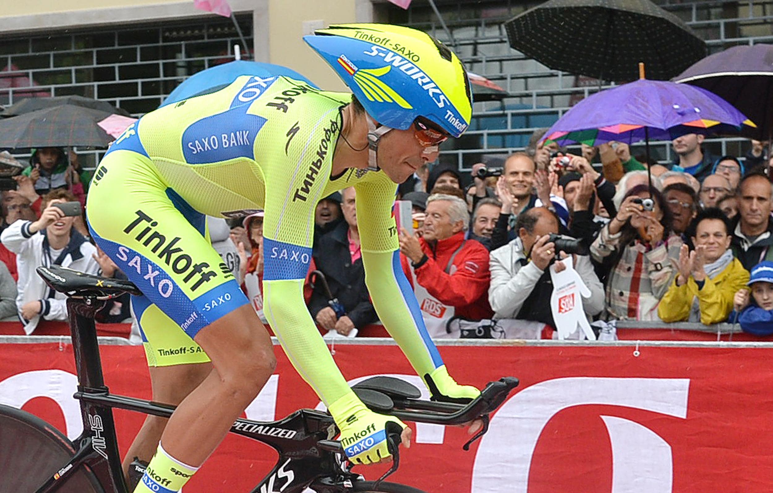 Contador torna maglia rosa. Kiryienka vince la 14ª tappa