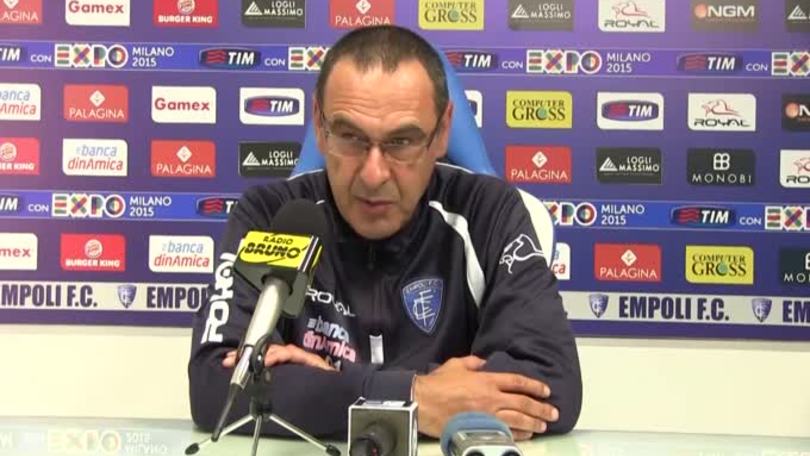 Sarri: "Abbiamo 2000 motivi per fare bene con la Samp"