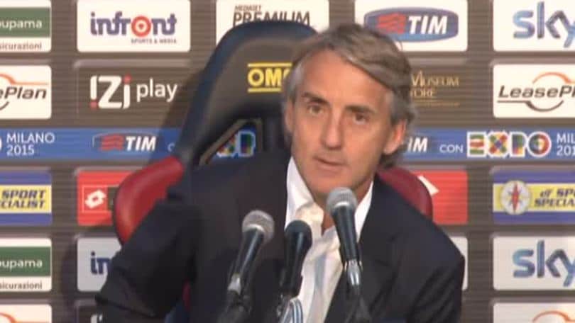 Mancini: "Non do la colpa a nessuno"