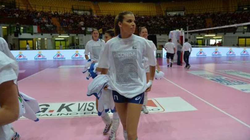 Volley: Le azzurre hanno ricordato i caduti della Grande Guerra