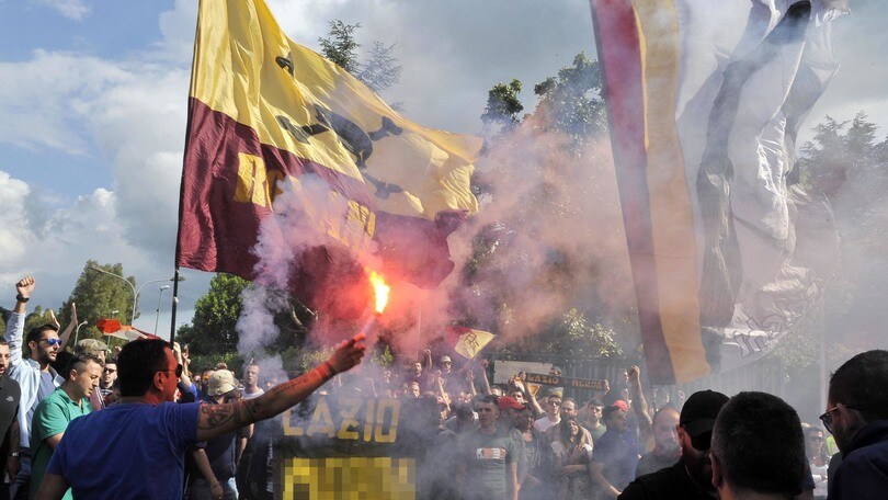Roma, tutti a Trigoria per sostenere i giallorossi
