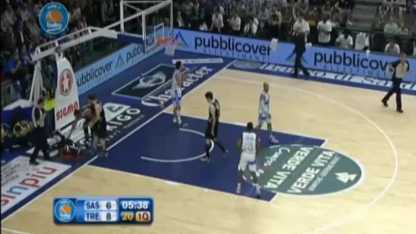 Basket, Serie A1: Sassari vince ed elimina Trento