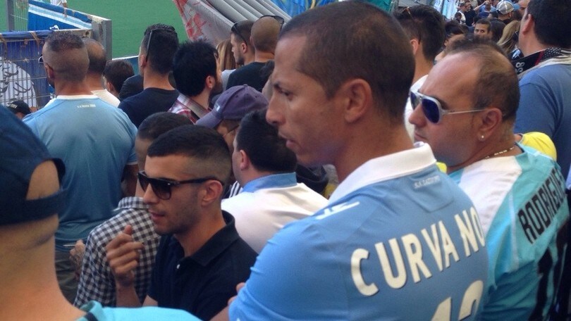 Lazio-Roma: tra i tifosi c'è anche Cesar