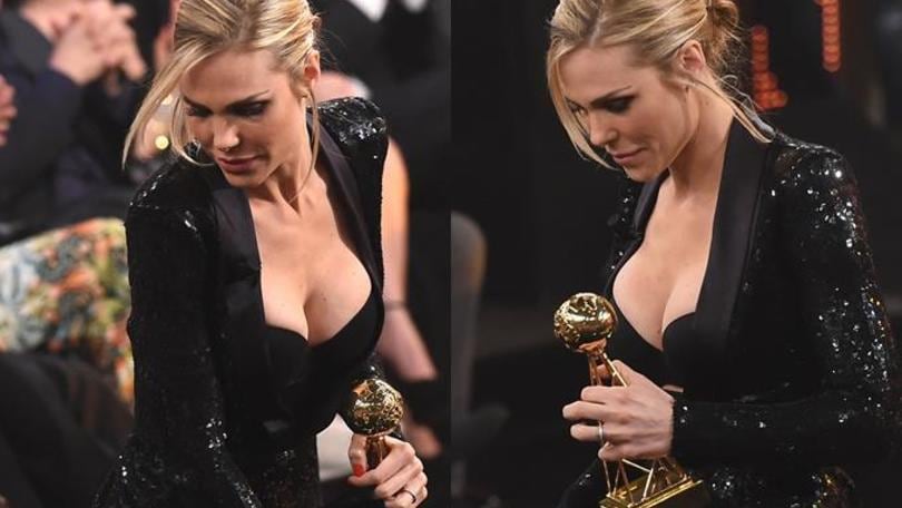 FOTO Ilary Blasi, sexy scollatura al premio regia televisiva 2015