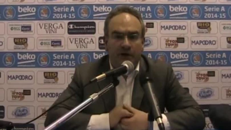 Sacripanti: "Nell'intervallo ho capito che avremmo vinto"