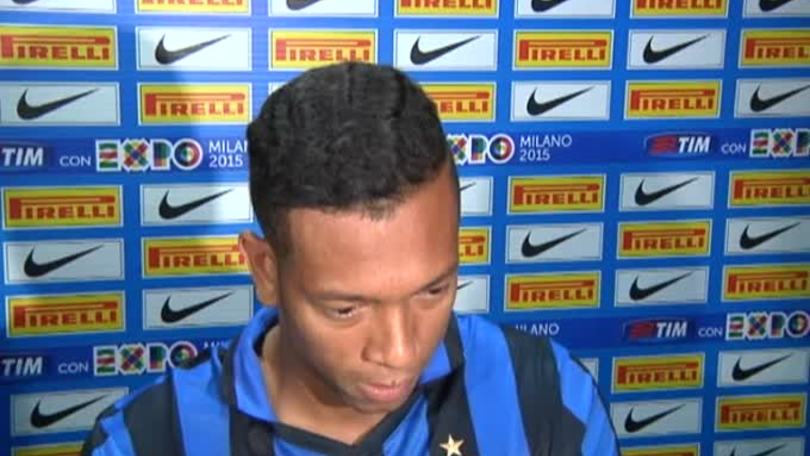 Guarin: "Dobbiamo tornare a giocare per vincere"