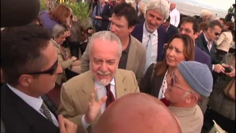 De Laurentiis ai giornalisti: "Avrete delle novità"