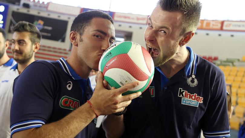 Volley Scuola, la festa con Zaytsev e Rossini