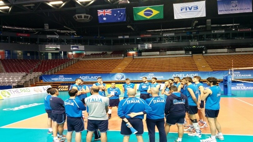 Volley: Nazionale Maschile domani l'esordio in World League