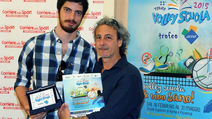 Volley Scuola, le premiazioni al Corriere dello Sport