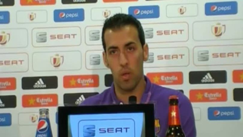 Busquets: "Abbiamo sofferto solo col Bayern"